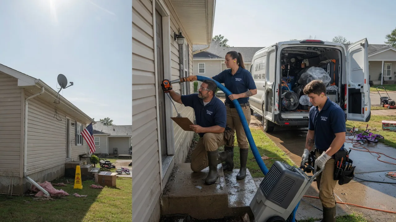 Ceiling Water Damage Restoration in Lee, ME near me